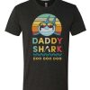 Retro Daddy Shark awesome T Shirt