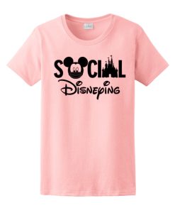 Social Disneying graphic T Shirt