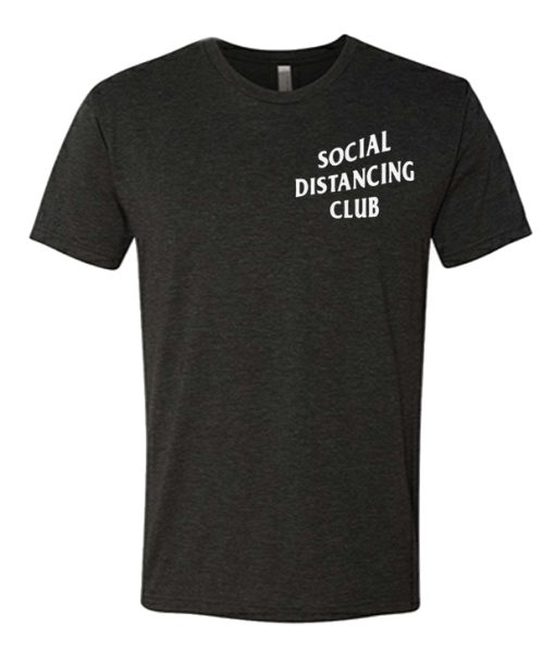Social Distancing Club graphic T Shirt