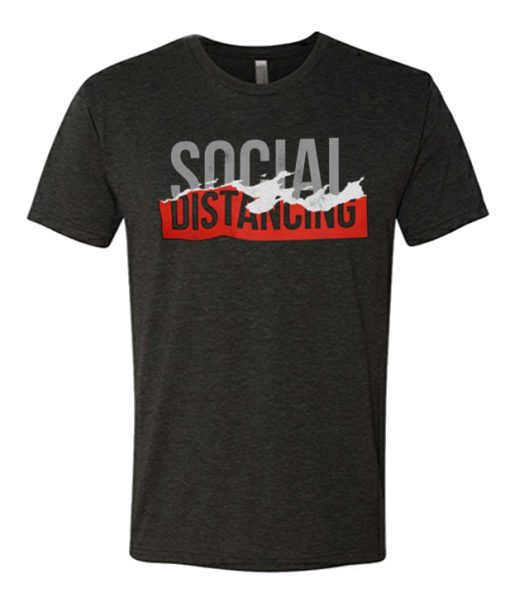 Social Distancing Unisex graphic T Shirt