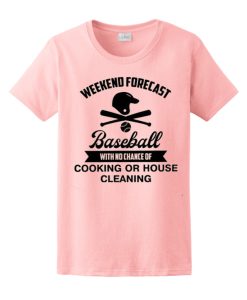 Weekend Forecast Baseball awesome T Shirt