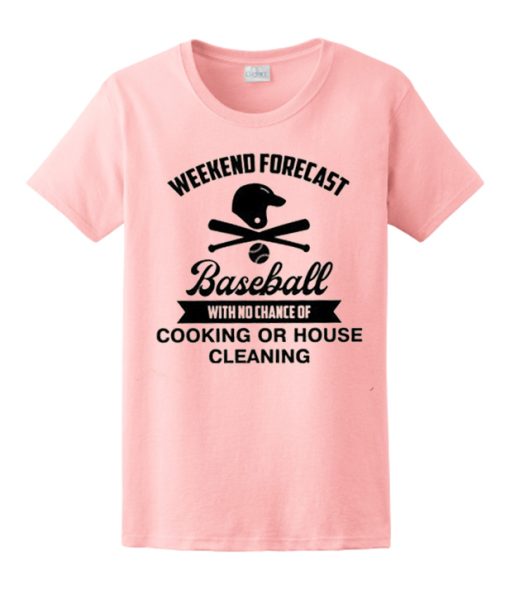 Weekend Forecast Baseball awesome T Shirt
