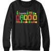 Funny Dad - Super Daddio awesome Sweatshirt