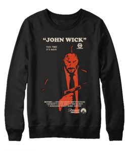 John Wick Keanu Reeves Guns Lots Of Gun awesome Sweatshirt