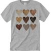 Melanin Hearts awesome T Shirt