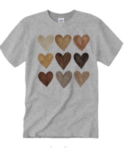 Melanin Hearts awesome T Shirt