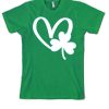 Shamrock Heart awesome T Shirt