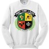 Smart Funny And Black awesome White Sweatshirt