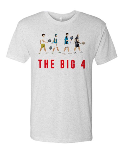 The Big 4 Four Famous Top Tennis Players awesome T Shirt