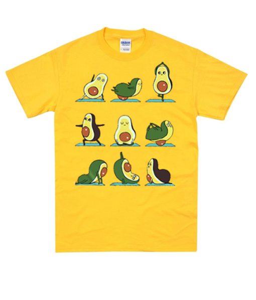 Yoga Avocado - Vegan awesome T Shirt
