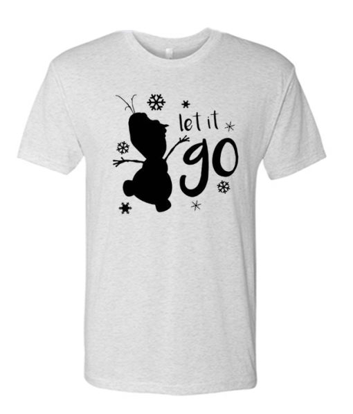 Let it Go Olaf Disney T Shirt