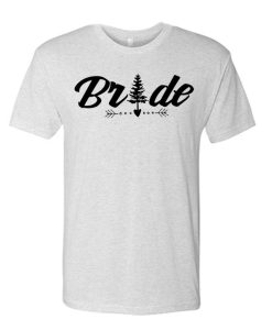 Mountain Bride Black Text T Shirt