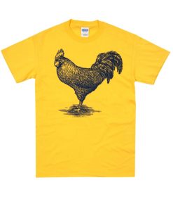 Vegan Farm Animal Rooster Rescue T Shirt