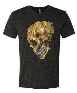 Gold Skull T Shirt