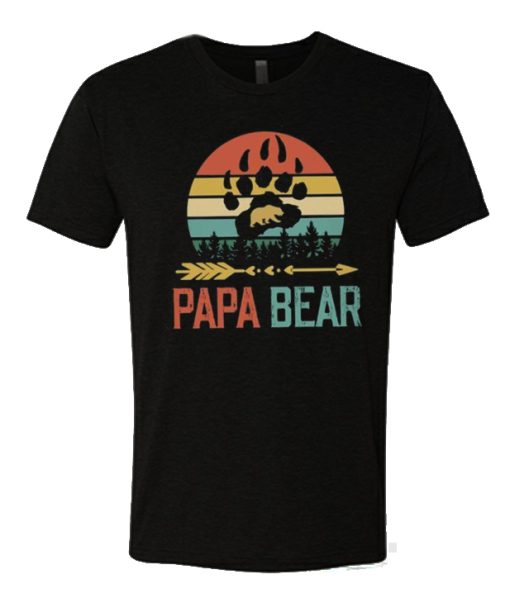 Papa Bear Vintage T Shirt