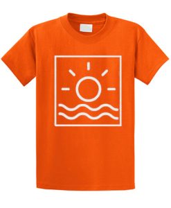 Simple Sun and Water T Shirt