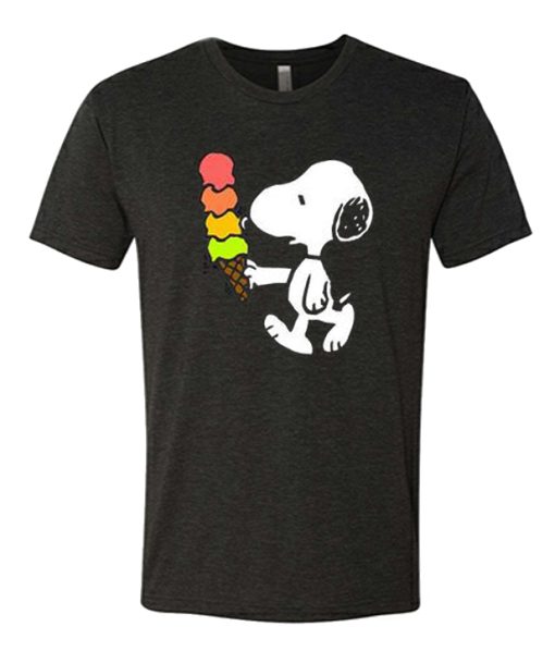 Snoopy Rainbow Ice-cream T Shirt