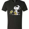 Snoopy Woodstock Music Instrument T Shirt