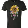 Sunflower Dreamcatcher With Colorful Butterflies T Shirt