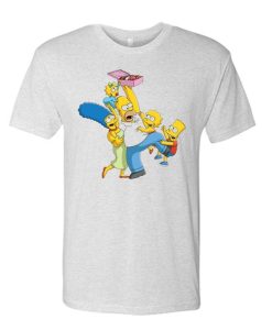 The Simpsons Family Cartoon Characters T Shirt