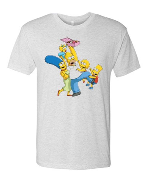 The Simpsons Family Cartoon Characters T Shirt