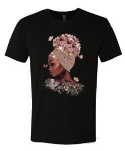 Afro Woman - Beautiful Black Girl T Shirt