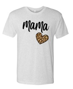 Mommy Love Leopard T Shirt