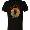 Owl Retro Sunset T Shirt
