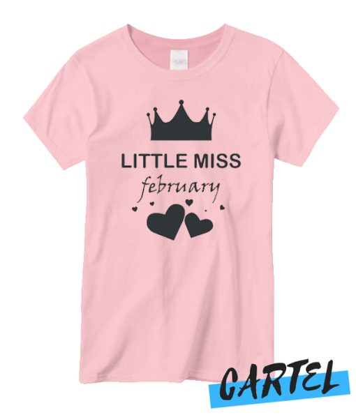Little Miss February New T-shirt