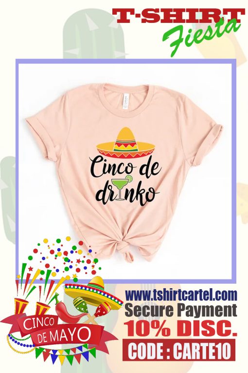 Cinco De Drinko Graphic T-Shirt