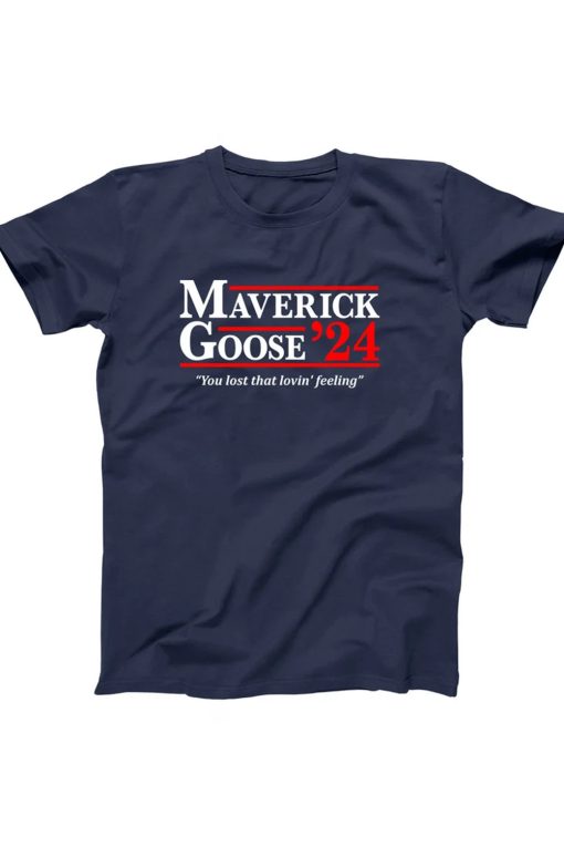 MAVERICK and GOOSE 2024 Election - Top Gun T Shirt