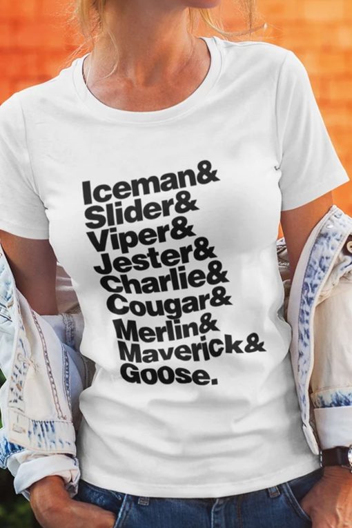 Top Gun Inspired List T-Shirt